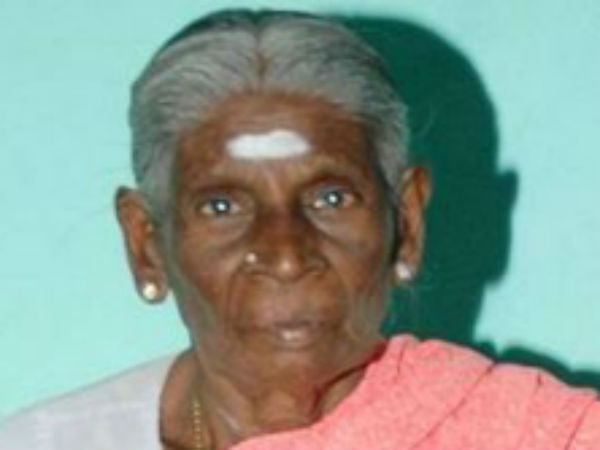 Freedom fighter Govindammal passed away Freedom fighter Govindammal passed away