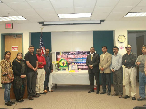 Washington Tamil Association condoles Jayalalithaa's demise 