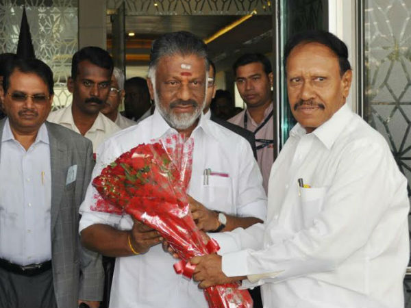 OPS leaves for Delhi to meet PM Modi