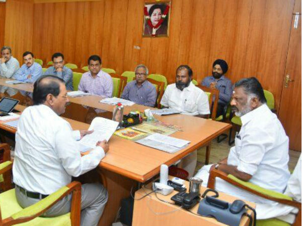 Vardha: Emergency meeting in Secretariat Vardha: Emergency meeting in Secretariat