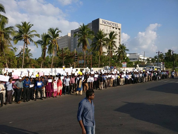 Siruseri Sipcot Mass Protest 