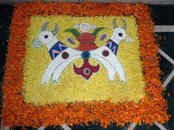 நந்திக்கு அபிஷேகம் 