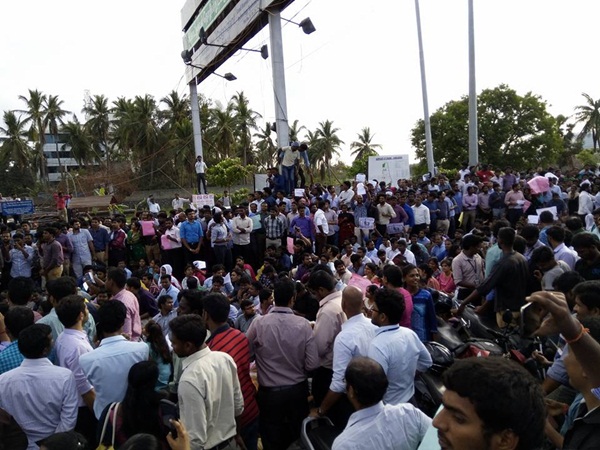 Siruseri Sipcot Mass Protest 