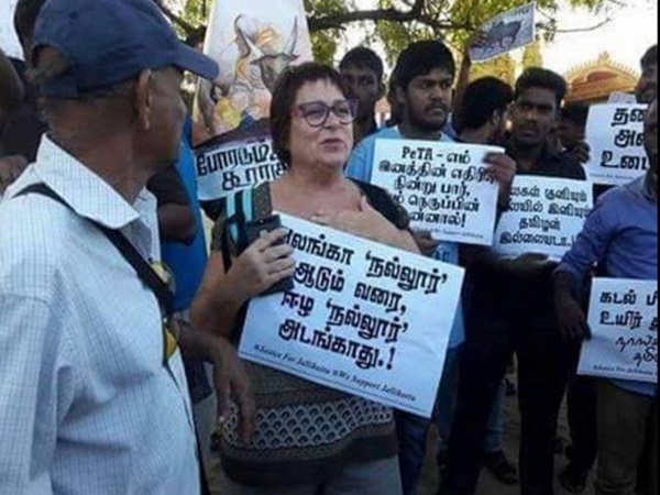 Eelam tamils support TN Protest on Jallikattu 