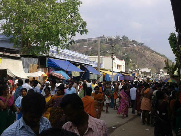 பக்தர்கள் காவடி