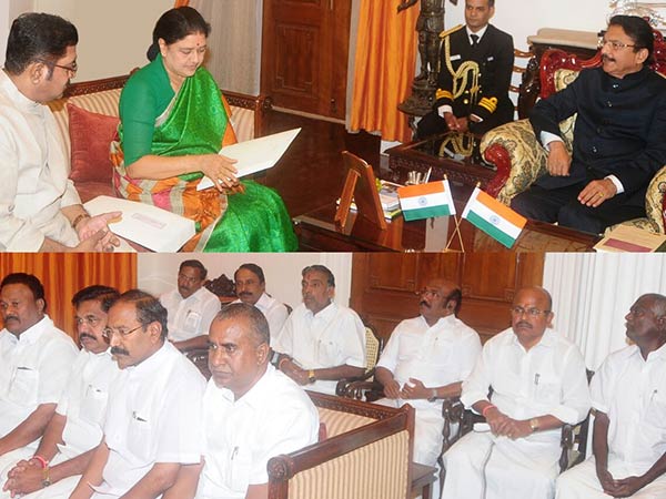 ஆங்கிலத்தில் பேசிய சசிகலா 