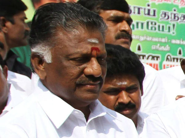 ஓபிஎஸ் எதிர்ப்பு