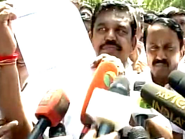 எடப்பாடி தேர்வு- ஓபிஎஸ் நீக்கம்