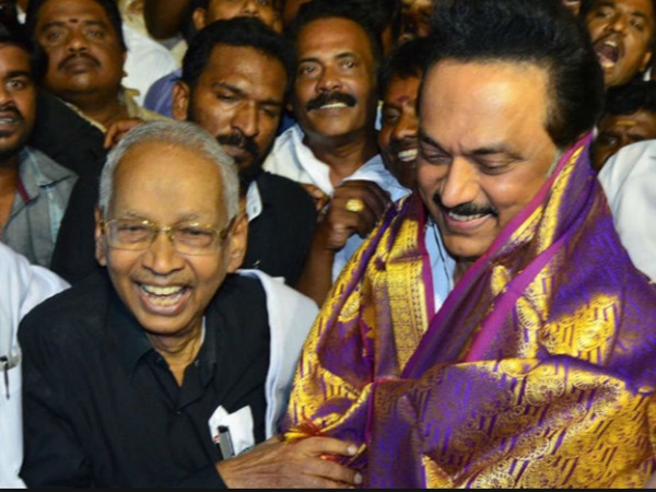 Stalin refuses to comment on K Veeramani Stalin refuses to comment on K Veeramani