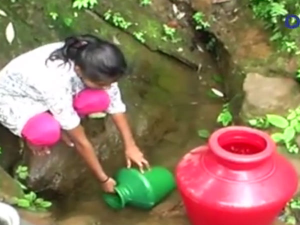 நிலத்தடி நீர் இறங்கியது