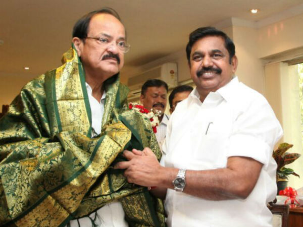 வெங்கையா நாயுடுவுடன் சந்திப்பு