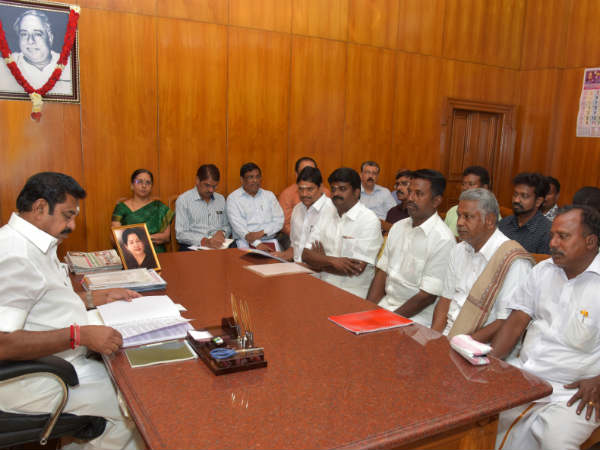 முதல்வருடன் பேச்சு 