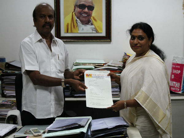 எஸ்பி சற்குணம் மருமகள்