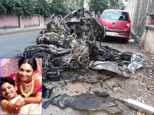 கணவன் மனைவி கருகி உயிரிழப்பு