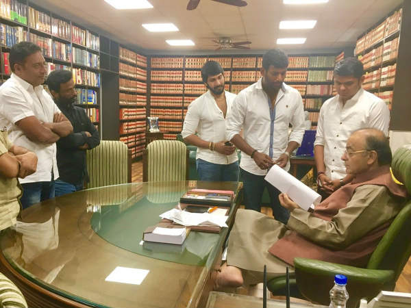 ஜேட்லியுடன் சந்திப்பு 