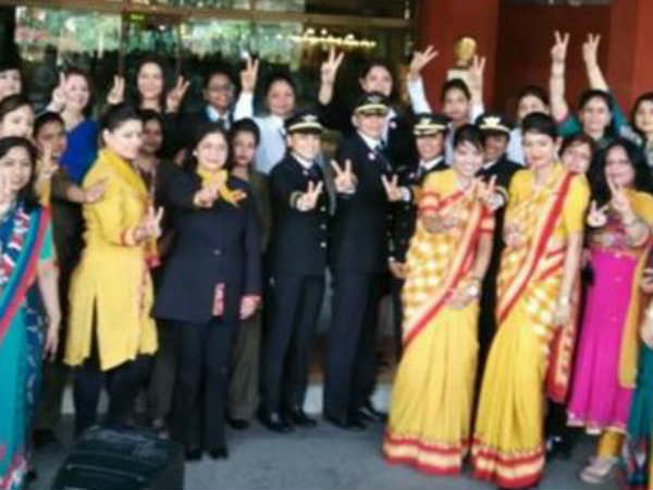 Special flight for women employees in Air india Special flight for women employees in Air india