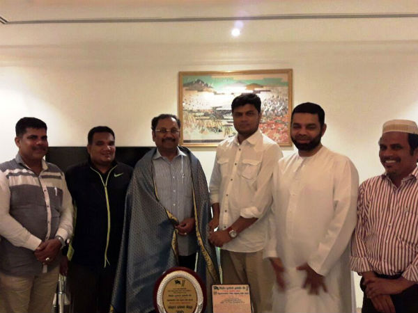 Dubai Eeman center has organised a appreciation ceremony for Tamil nadu engineer Dubai Eeman center has organised a appreciation ceremony for Tamil nadu engineer