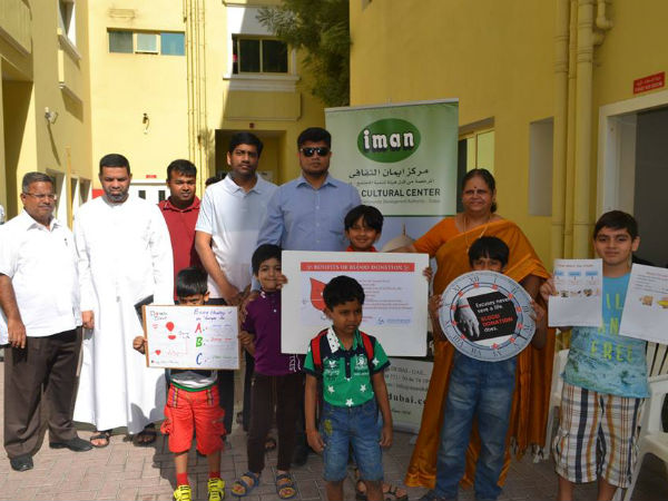 Dubai Cultural Center Eeman was conducting the free medical camp for workers Dubai Cultural Center Eeman was conducting the free medical camp for workers