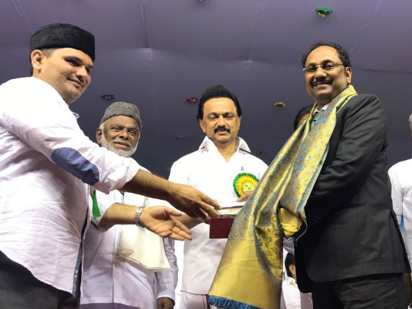 MJM Iqbal gets Shihab Thangal award MJM Iqbal gets Shihab Thangal award
