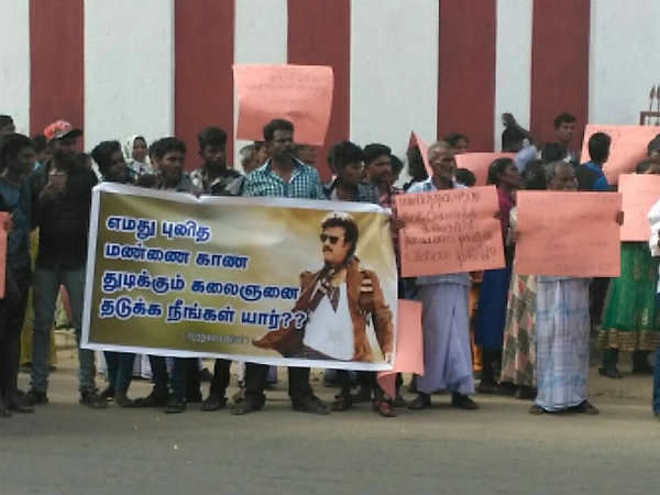 Rajini visit cancellation: Sri Lankan Tamil's protest against Tamil leaders 