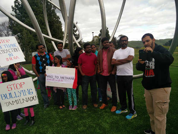 Tamils in Silicon Valley protest against Neduvasal project 