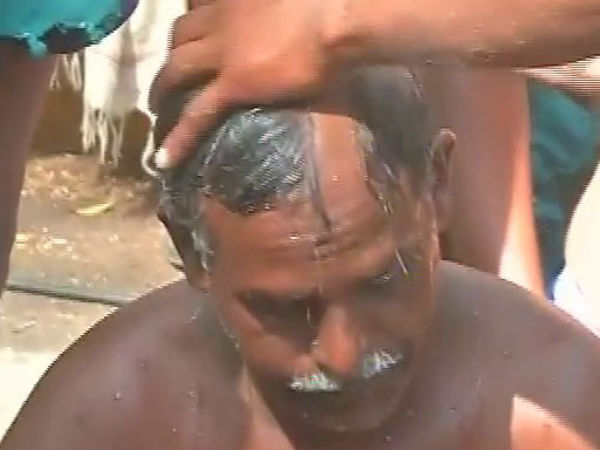 பாதி மீசை 
