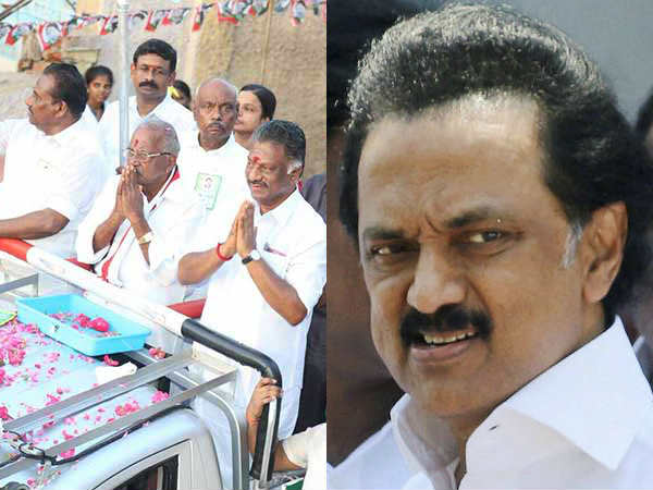 திமுக- ஓபிஎஸ் அணி 