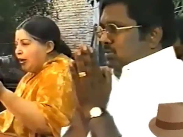 தொப்பிக்கு வாக்கு கேட்டதை கோர்த்து