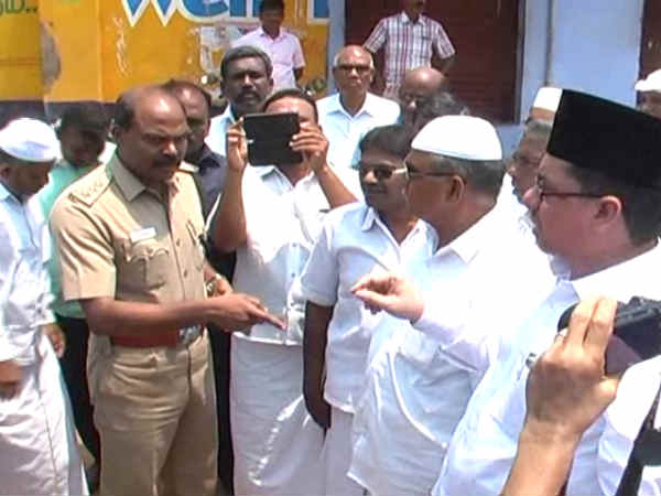 எம்எல்ஏவிடம் வாக்குவாதம் 