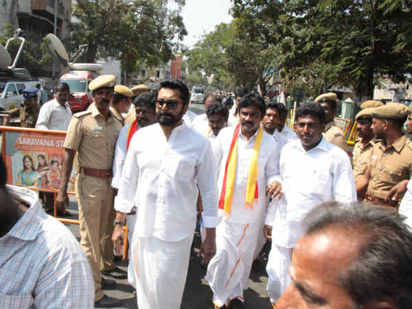 திமுகவுக்கு ஆதரவு