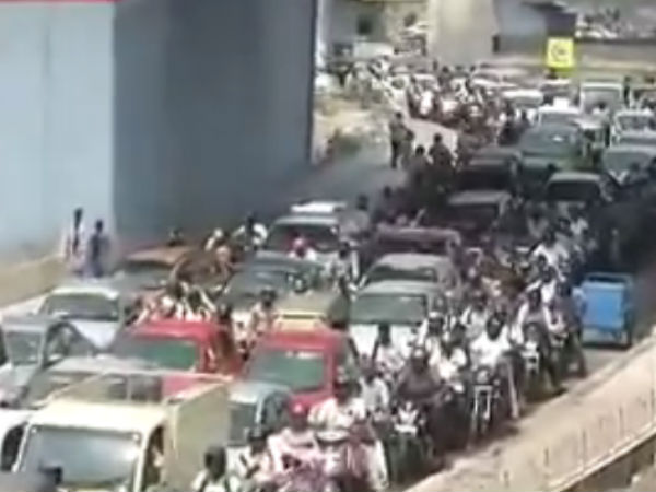 ஸ்தம்பித்த சென்னை