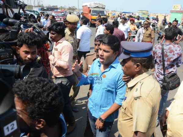 மெரினாவில் கெடுபிடி