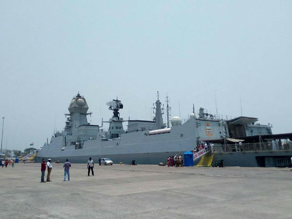 15ஆம் தேதி சென்னை வந்தது