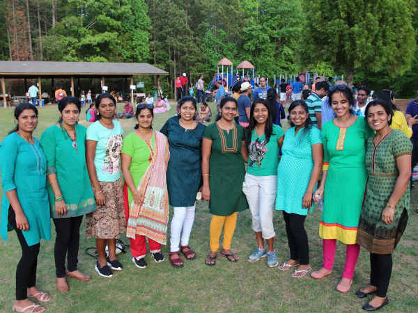Atlanta Tamil Women food festival for TN lake restoration