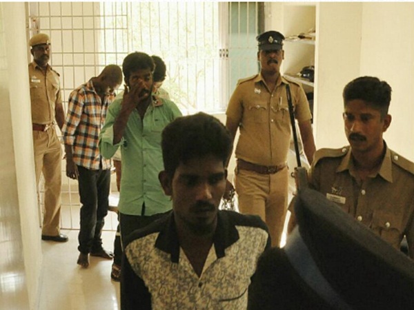 DMDK functionary murder case, 4 people have surrendered before the Katpadi court.