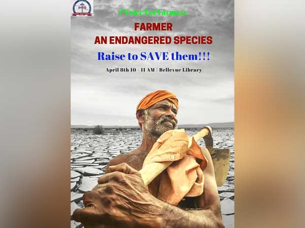 US Tamils protest in support of Tamil Nadu farmers 