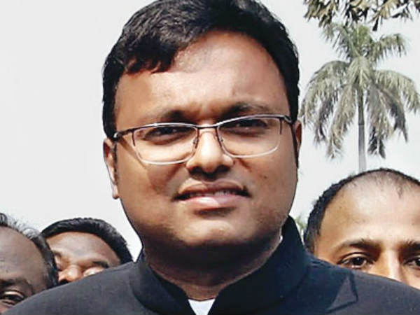 Karti Chidambaram taken away to his Nungambakkam office Karti Chidambaram taken away to his Nungambakkam office