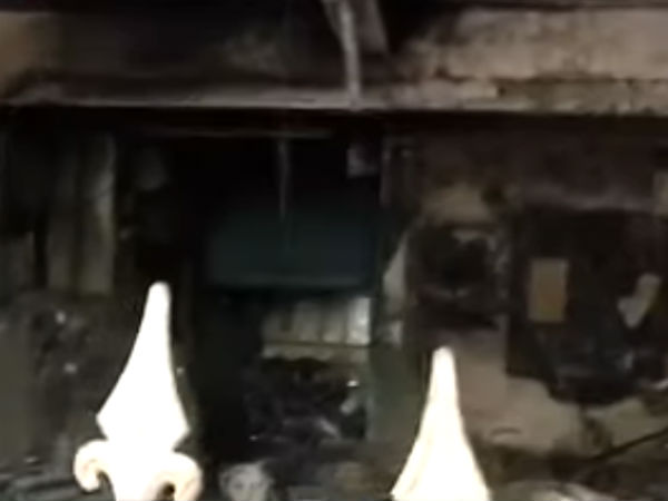 தீ விபத்துக்கு காரணம் 