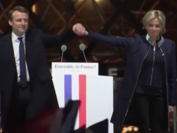 ஆசிரியையை மணந்த மேக்ரான் ஆசிரியையை மணந்த மேக்ரான்