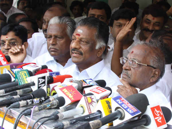 ஓபிஎஸ் அணியிடம் கடிதம் 