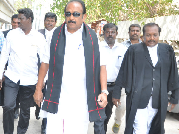 புழல் சிறையில் வைகோ