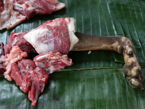 உணவில் தலையீடு கூடாது 