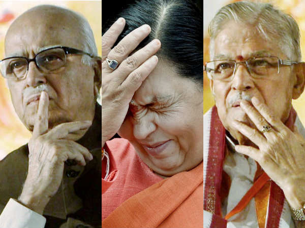 Babri Masjid demolition hearing: Advani, Uma Bharti, Joshi filed discharge petition Babri Masjid demolition hearing: Advani, Uma Bharti, Joshi filed discharge petition