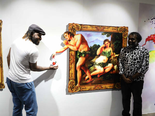 Chris Gail launches Click Art Museum in Bangaloru Chris Gail launches Click Art Museum in Bangaloru