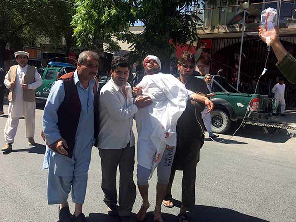 Explosion near Indian Embassy in Kabul