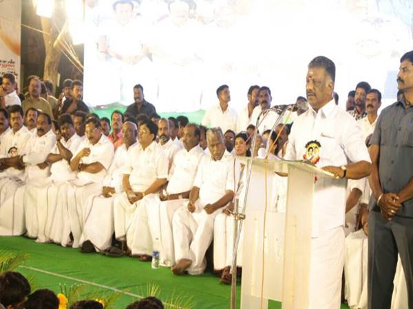 ops public meeting in R.K.nagar 
