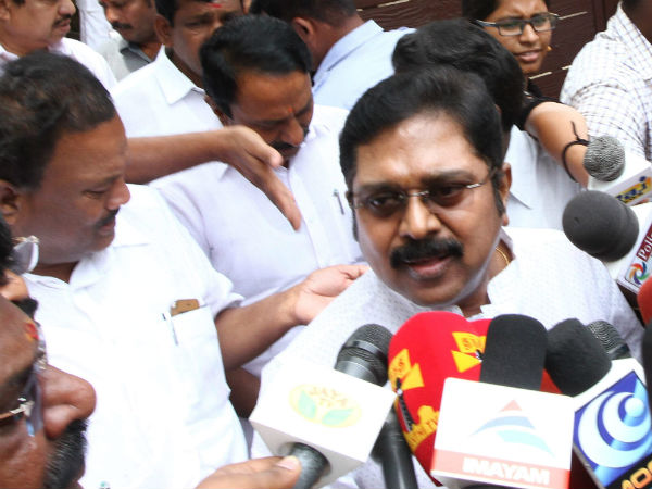 தினகரனுக்கு ஆதரவு பெருக்கம் தினகரனுக்கு ஆதரவு பெருக்கம்