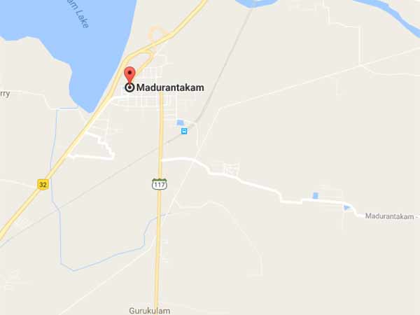 மாமண்டூர் - மதுராந்தகம் இடையே
