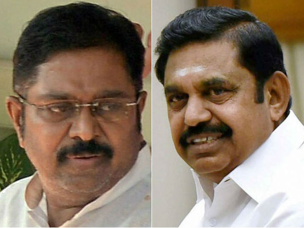 தினகரனை புறக்கணித்த ஈபிஎஸ் தினகரனை புறக்கணித்த ஈபிஎஸ்