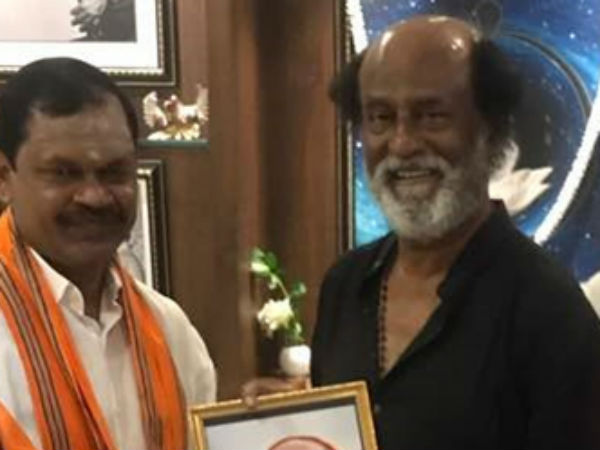 ரஜினி அர்ஜுன் சம்பத் சந்திப்பு 